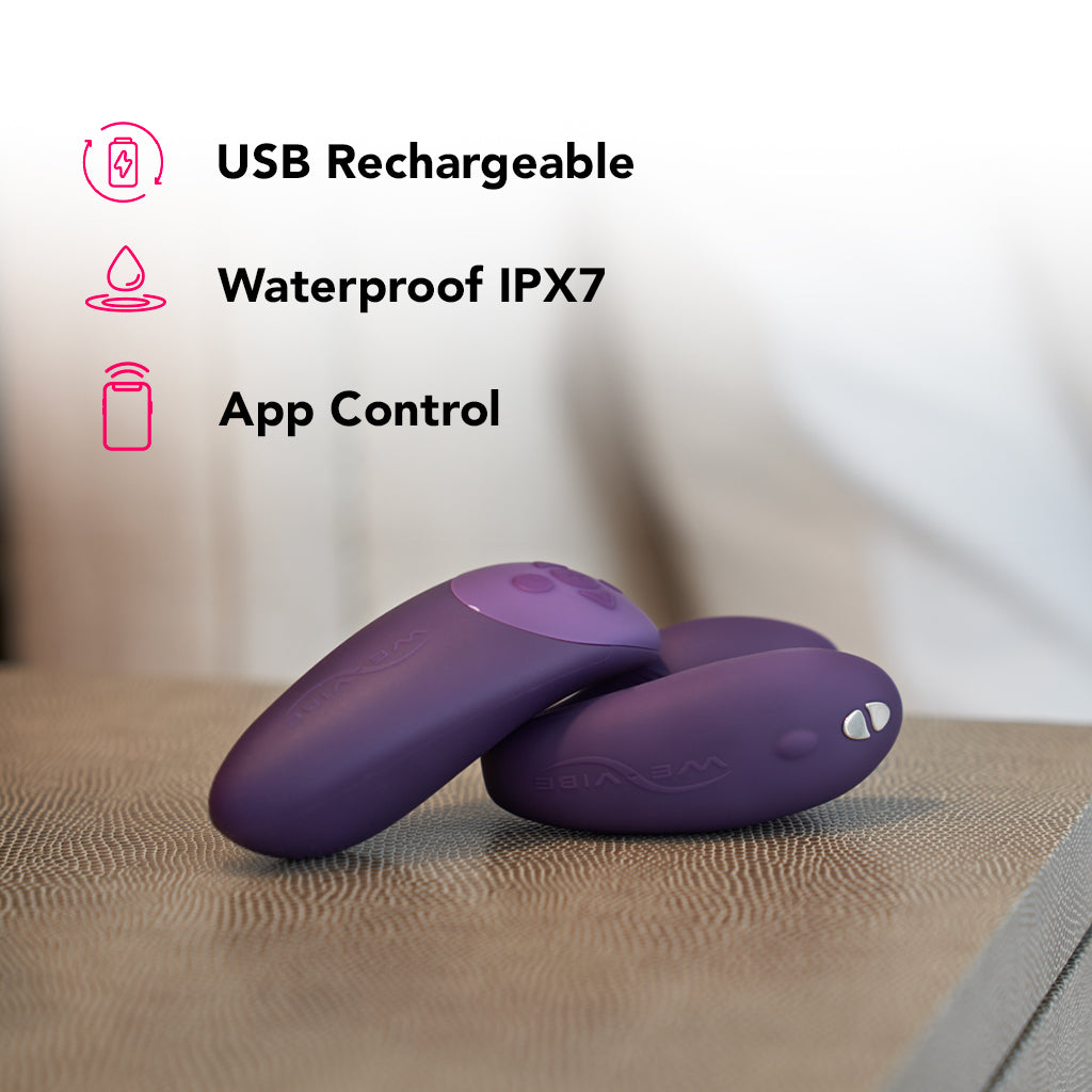 We-Vibe Chorus Couples Vibrator in Purple Vibrators > Wearable & Panty Vibrators