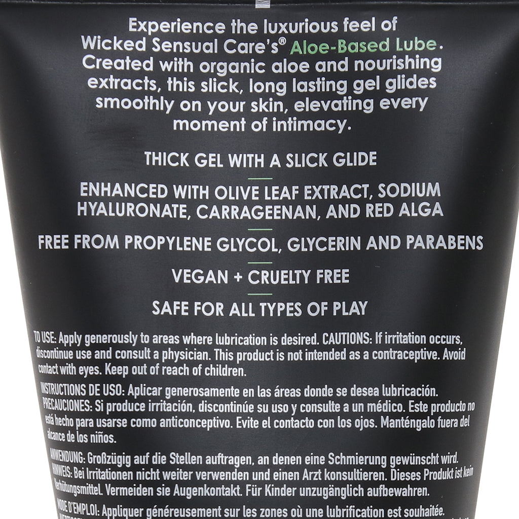 Aloe Vera Based Lube in 4oz/120ml Lubes and Lotions > Water Based Sex Lubes