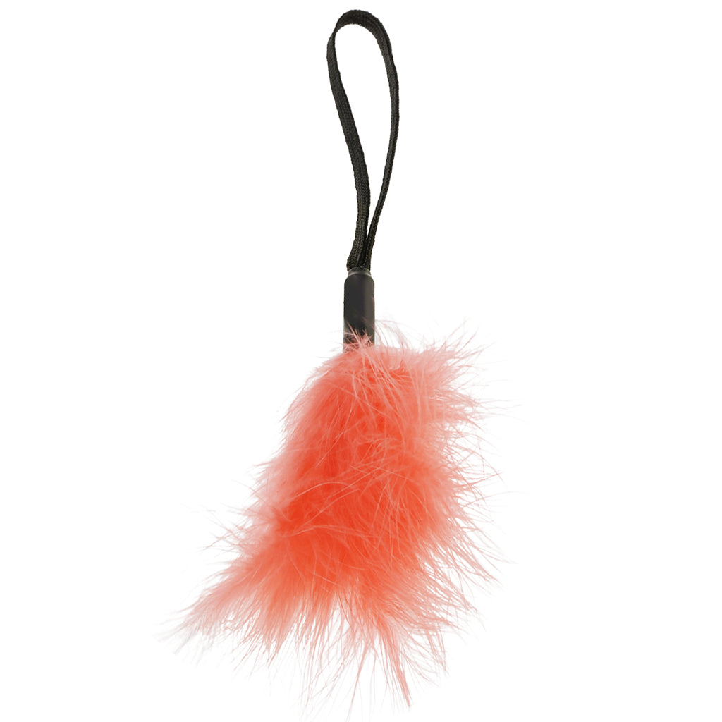 S&M Peaches 'n CreaMe Wrist Feather Ticker in Peach Sensual Love > Ticklers & Teasers