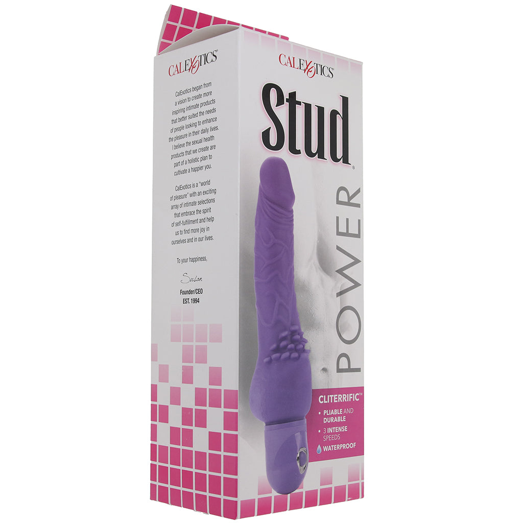 Power Stud Cliterrific Vibe in Purple Vibrators > Realistic Vibrator Dildos