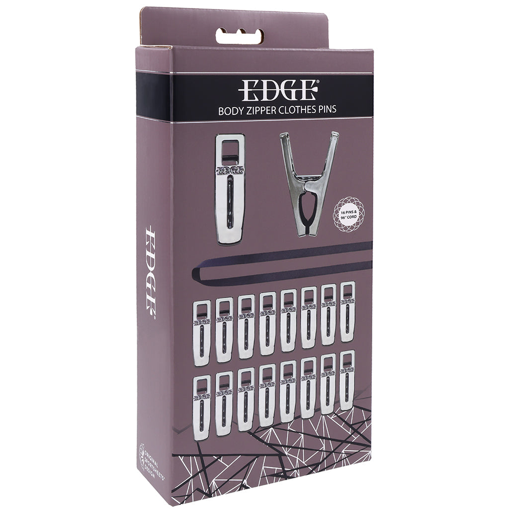 Edge Body Zipper Clothes Pin Set Bondage and Fetish > Tools & Accessories