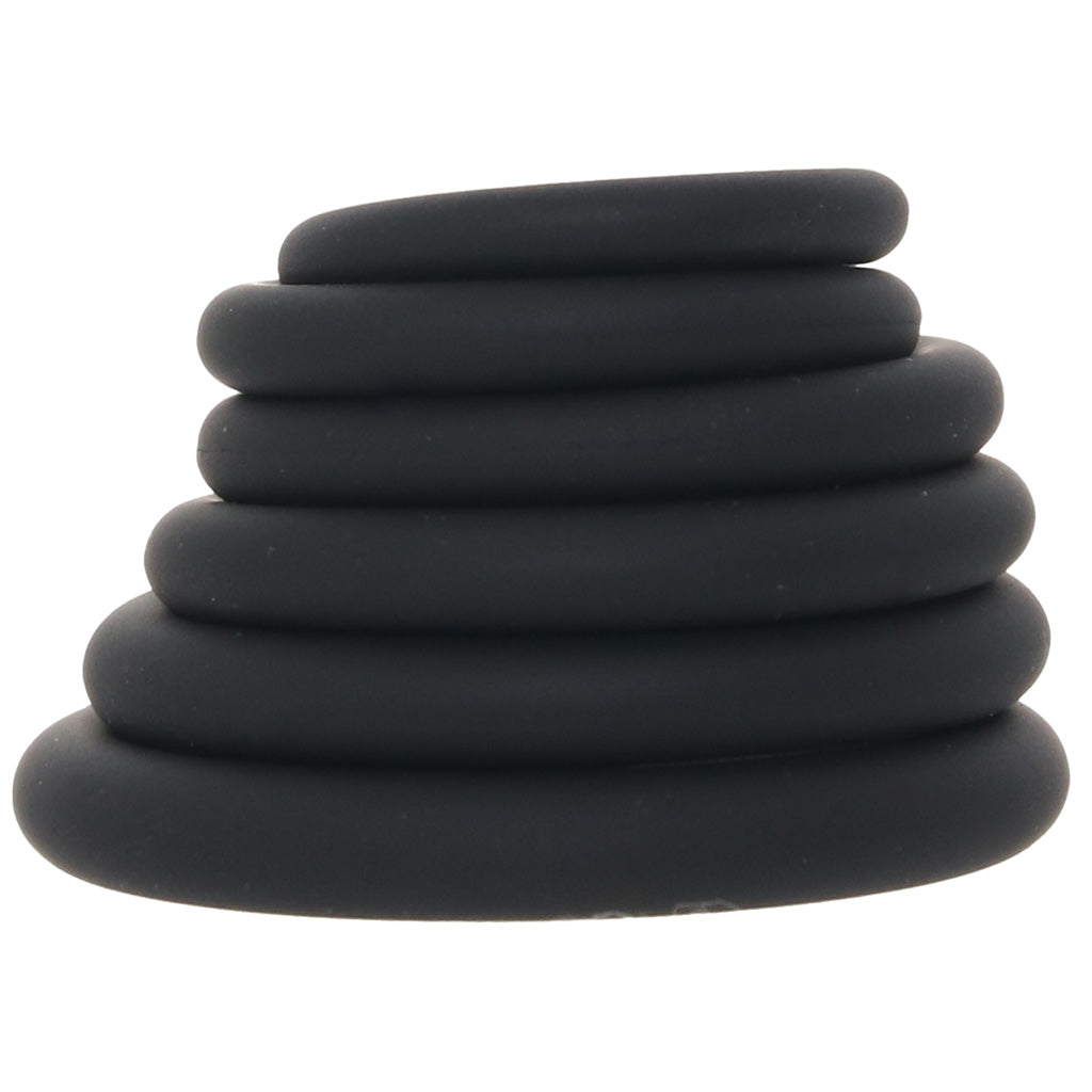 LEVELZ 6 Piece Classic Cock Ring Set Cock Rings