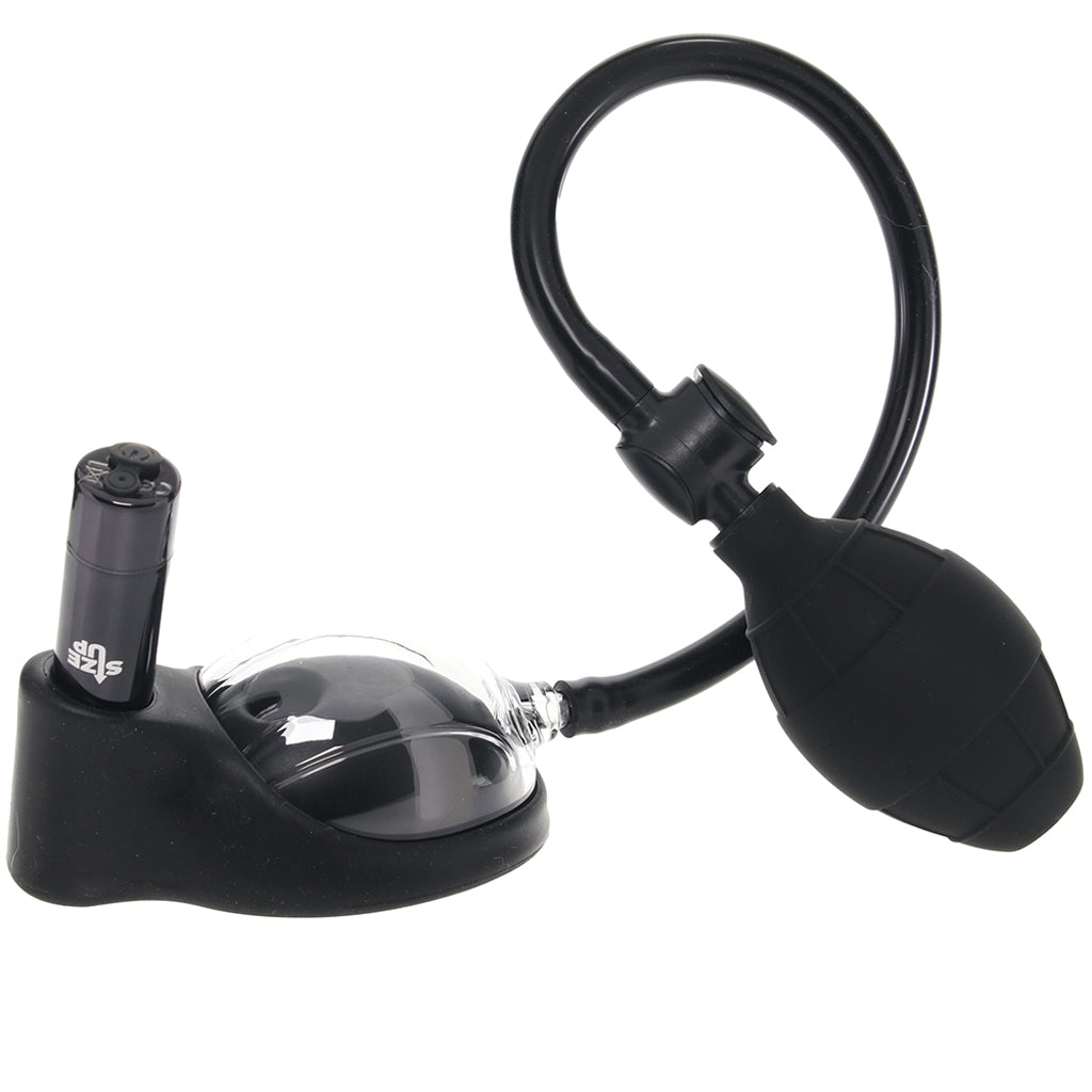 Size Up Vibrating Mini Pussy & Clitoral Pump Vibrators > Clitoral Suction & Stimulation