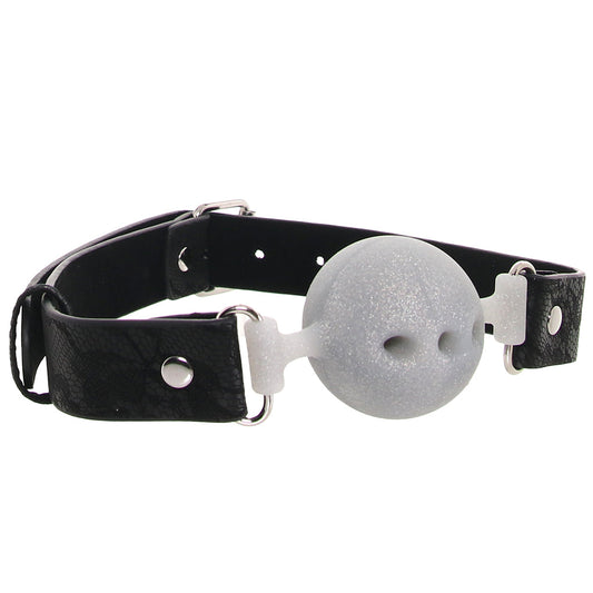 Sex & Mischief Lace Silicone Breathable Ball Gag Bondage and Fetish > Ball Gags & Mouth Restraints