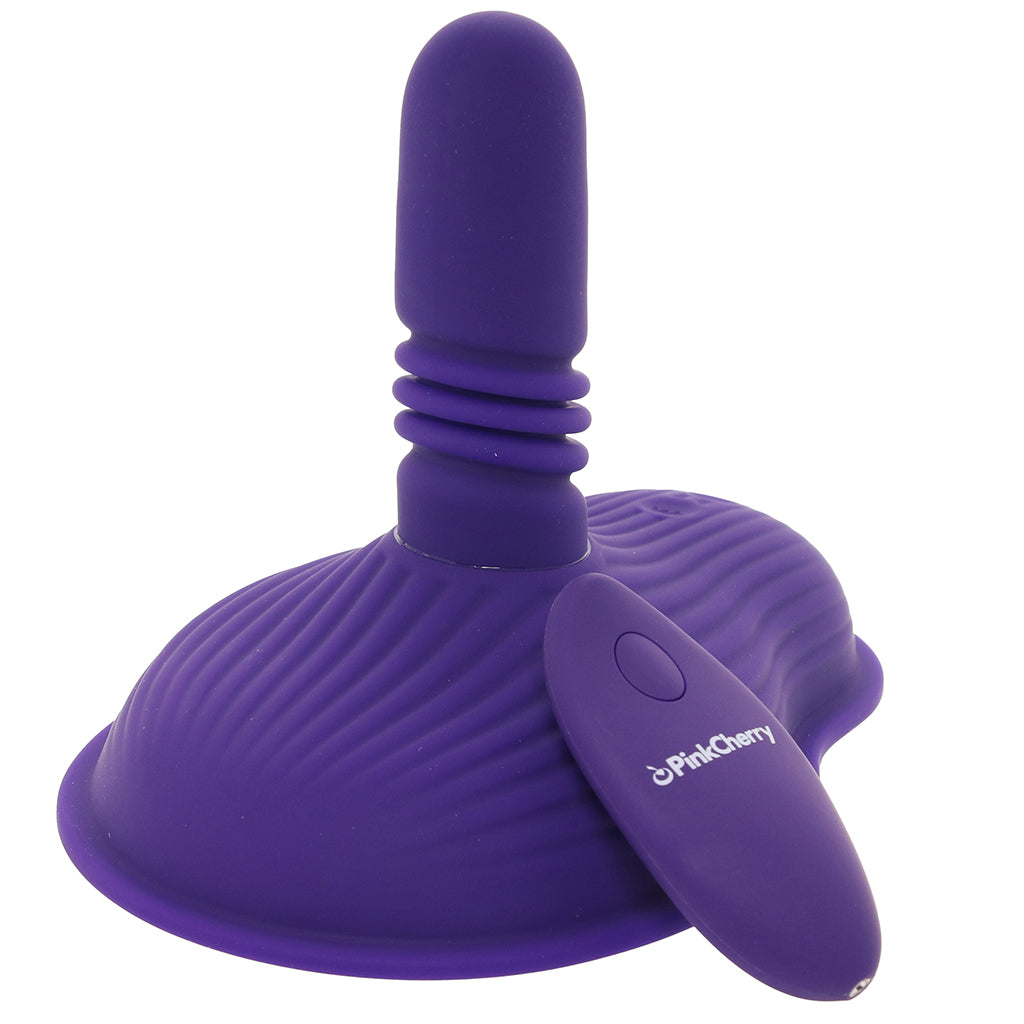 PinkCherry Thrust & Grind Hands-Free Vibe Thrusting Dildos & Vibrators