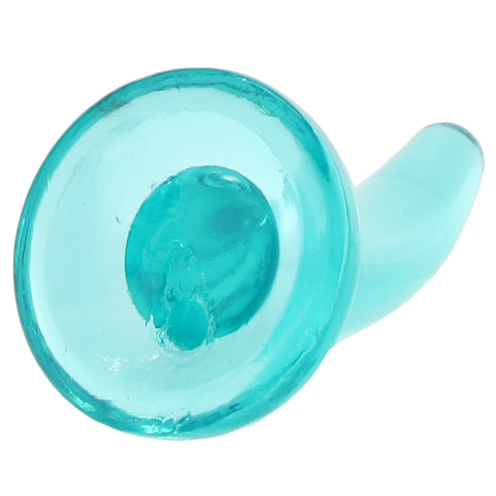 RealRock 5 Inch Slim Dildo in Turquoise Dildo Sex Toys > Anal Dildos