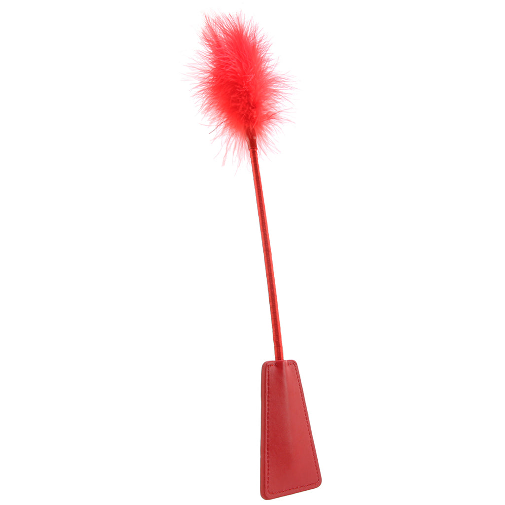 Ouch! Feather Crop in Red Bondage and Fetish > Tools & Accessories