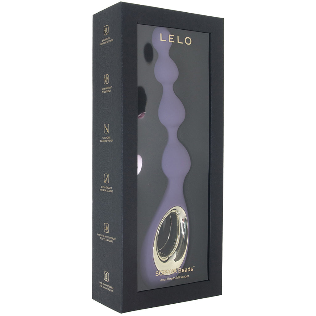 SORAYA Anal Beads Massager in Violet Dusk Anal Sex Toys > Anal Vibrators