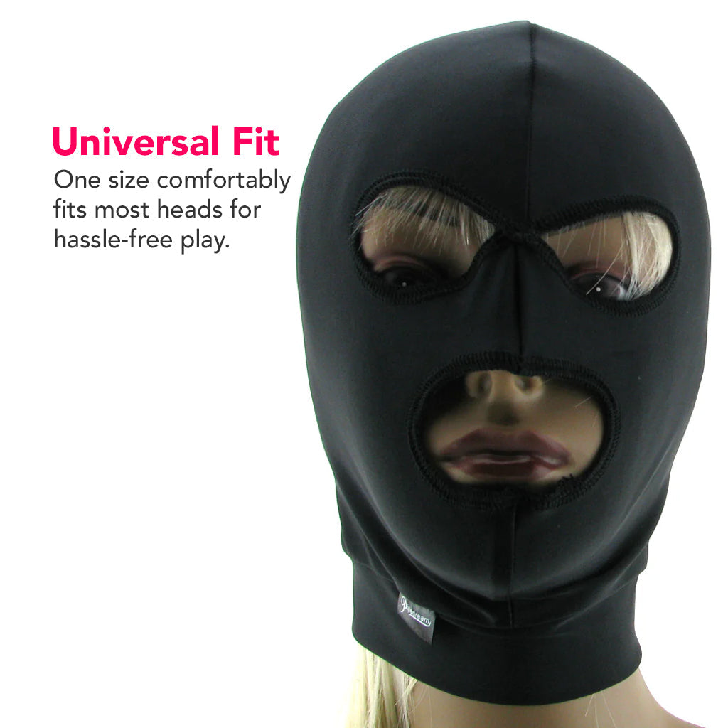 Fetish Fantasy Spandex 3 Hole Hood Bondage and Fetish > Pleasure Masks and Dress Up Play