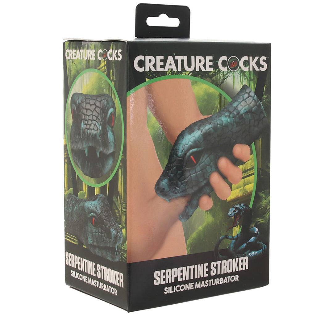 Creature Cocks Serpentine Stroker in Green Male Masturbators > Discreet Masturbators