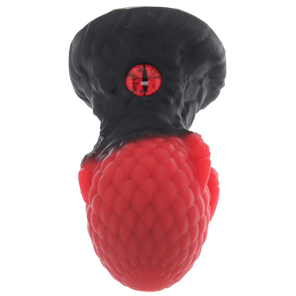 Creature Cocks Eye of the Dragon Silicone Plug in Red Anal Sex Toys > Butt Plugs