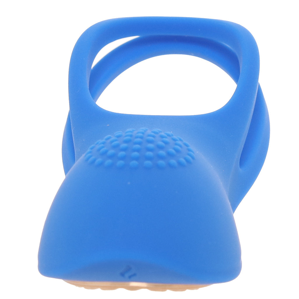 Gold Glam Vibrating Cock Ring