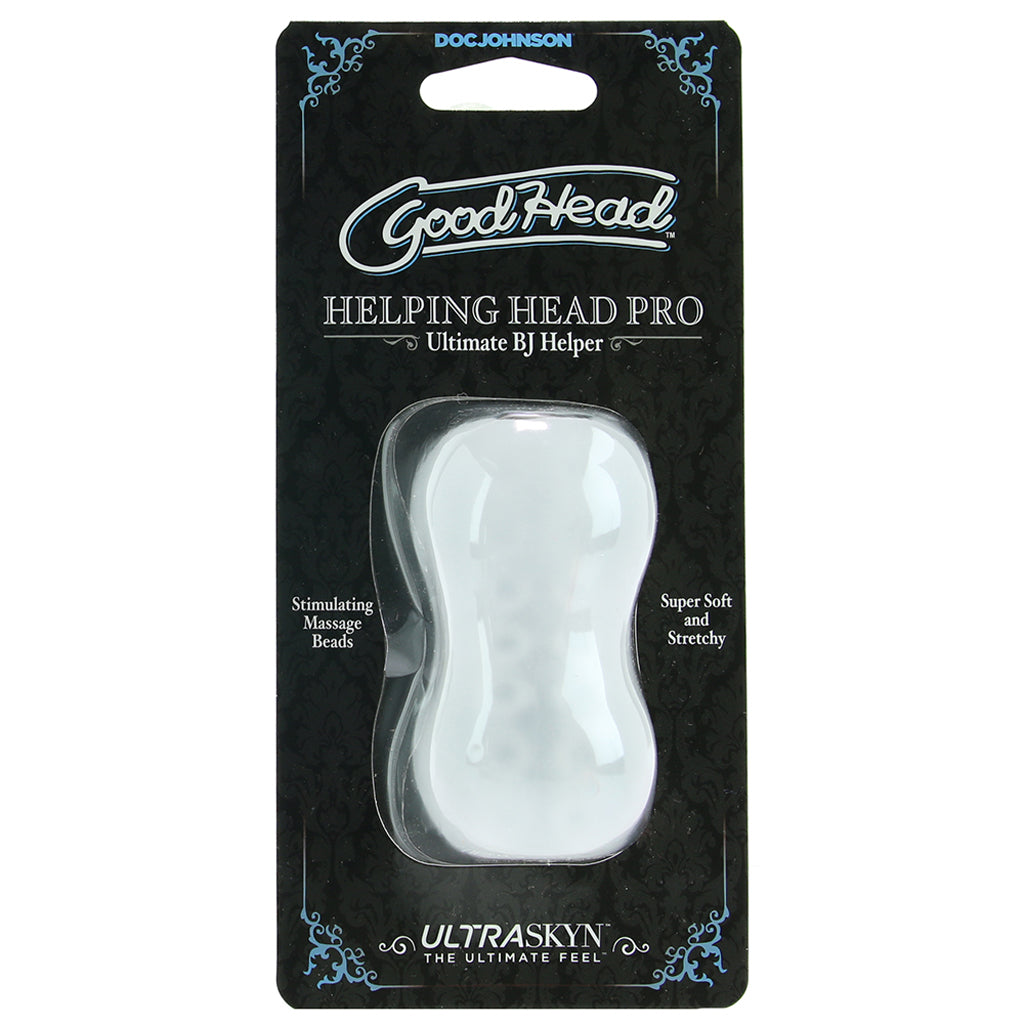 Helping Head ULTRASKYN Pro Stroker in Frost Male Masturbators > Discreet Masturbators