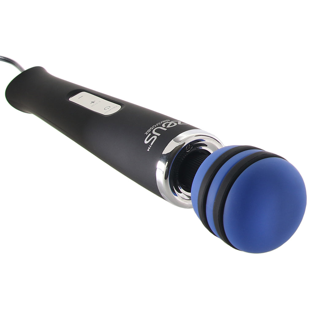Zeus Blue Arc Plug In E-Stim Vibrating Wand Vibrators > Wands