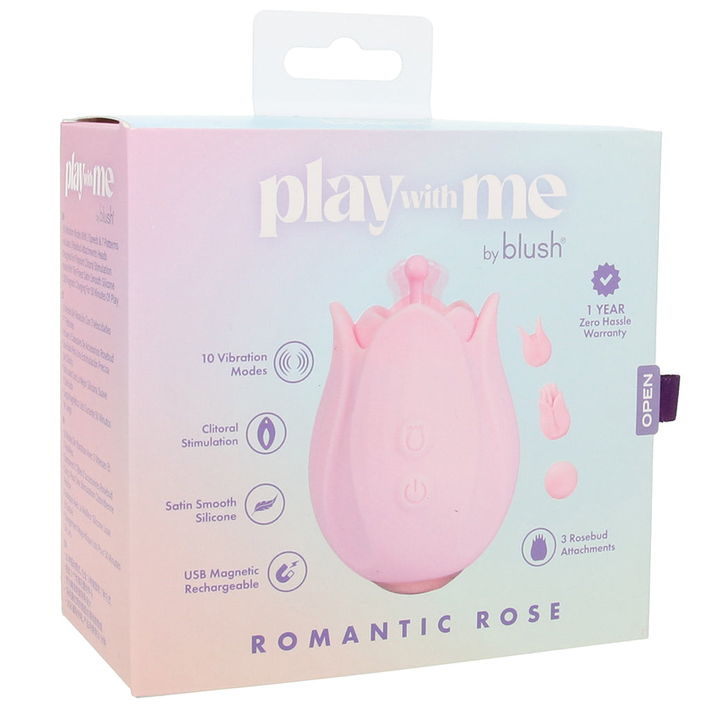 Play With Me Romantic Rose Vibe Vibrators > Clitoral Stimulators
