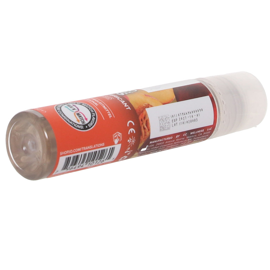 H2O Flavored Lube 1oz/30ml in Peachy Lips Lubes and Lotions > Flavored Sex Lubes