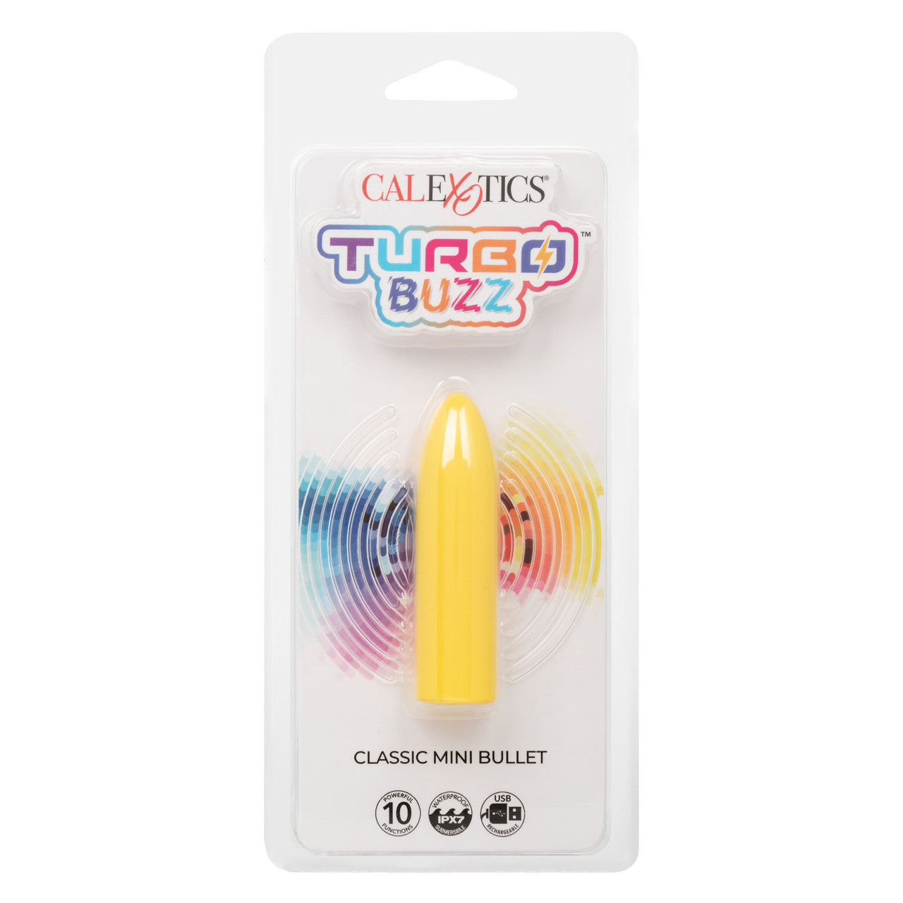 Turbo Buzz Classic Mini Bullet Vibe in Yellow Vibrators > Bullet and Egg Vibrators