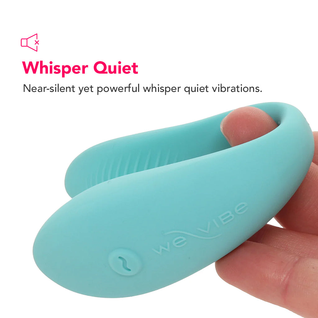 We-Vibe Sync Lite Couple's Vibe in Aqua Vibrators > G-Spot Vibrators