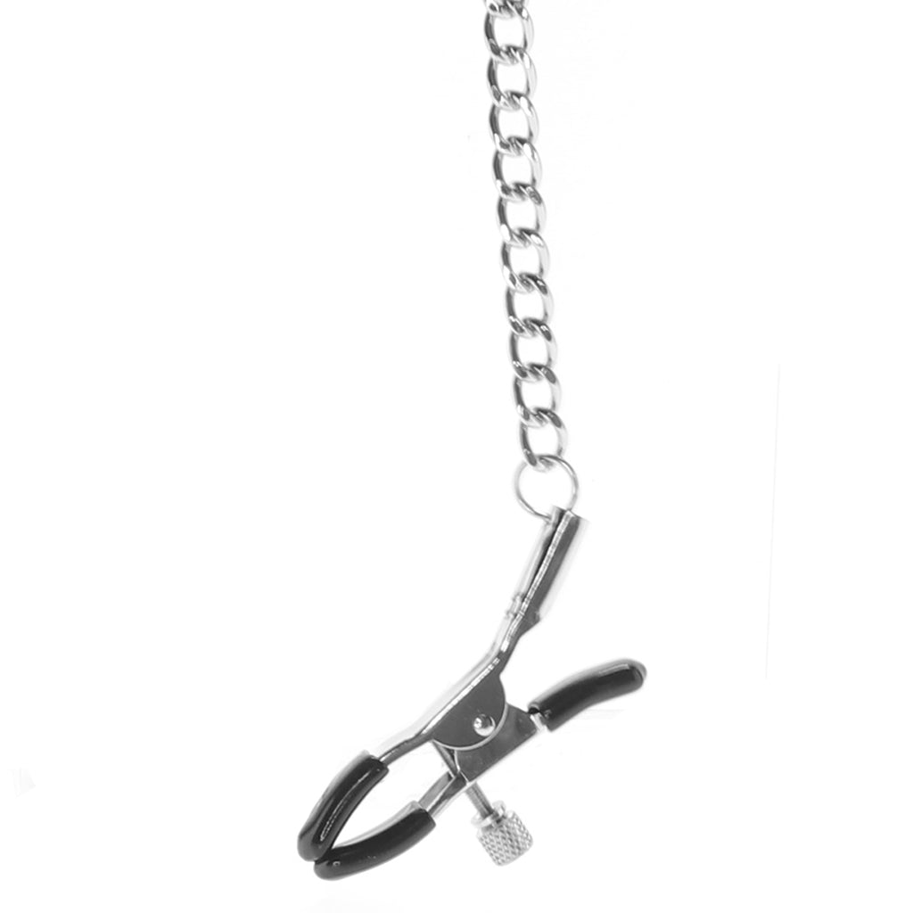 Adjustable Nipple to Clit Clamps Bondage and Fetish > Nipple Stimulators & Clamps