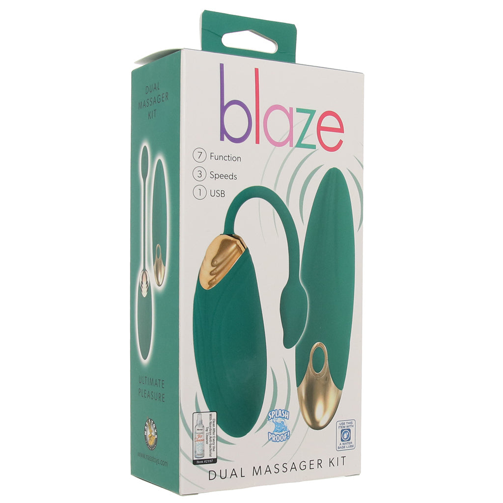 Blaze Dual Massager Kit Vibrators > Bullet and Egg Vibrators