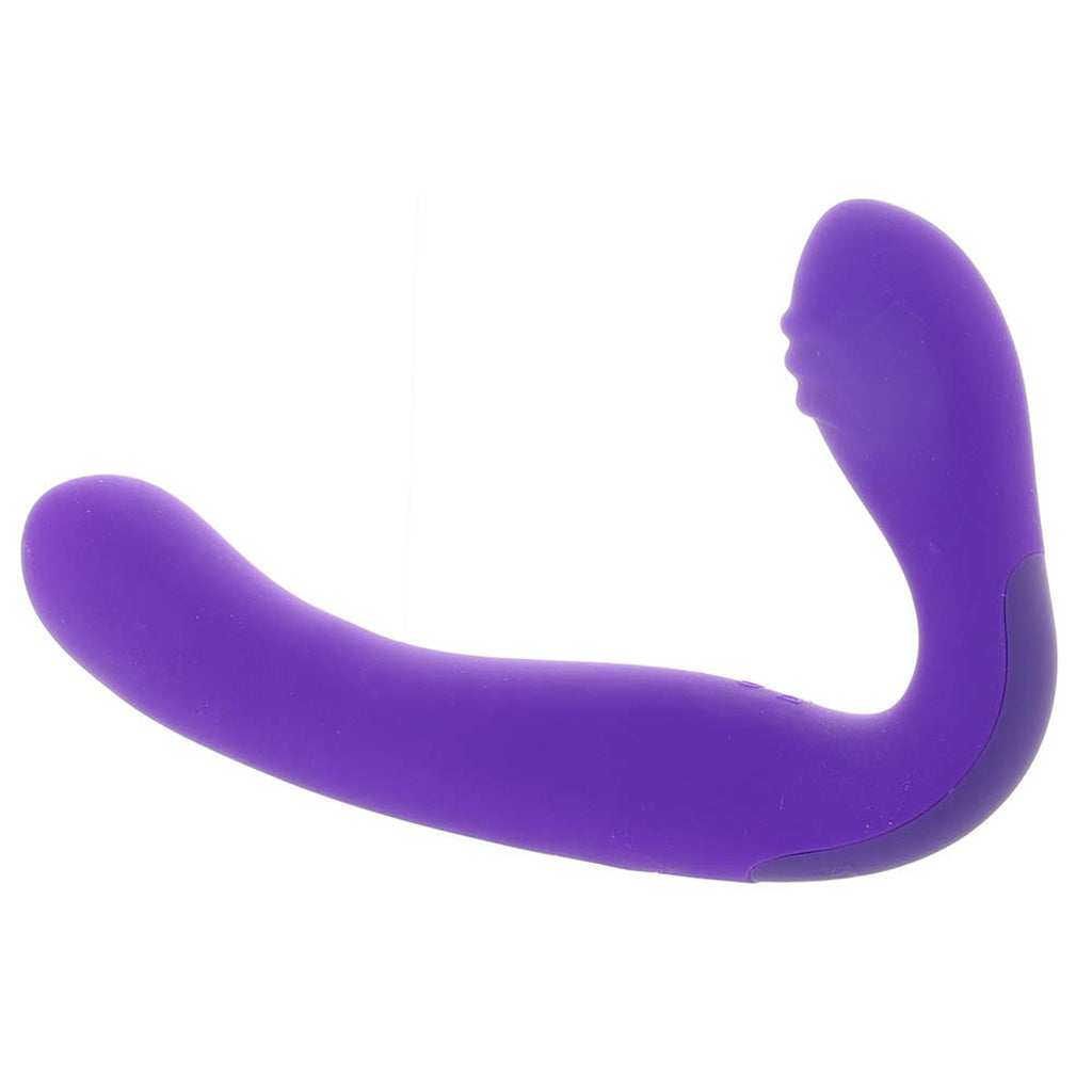 Rechargeable Love Rider Strapless Strap-On in Purple Vibrators > Strap-On & Wearable