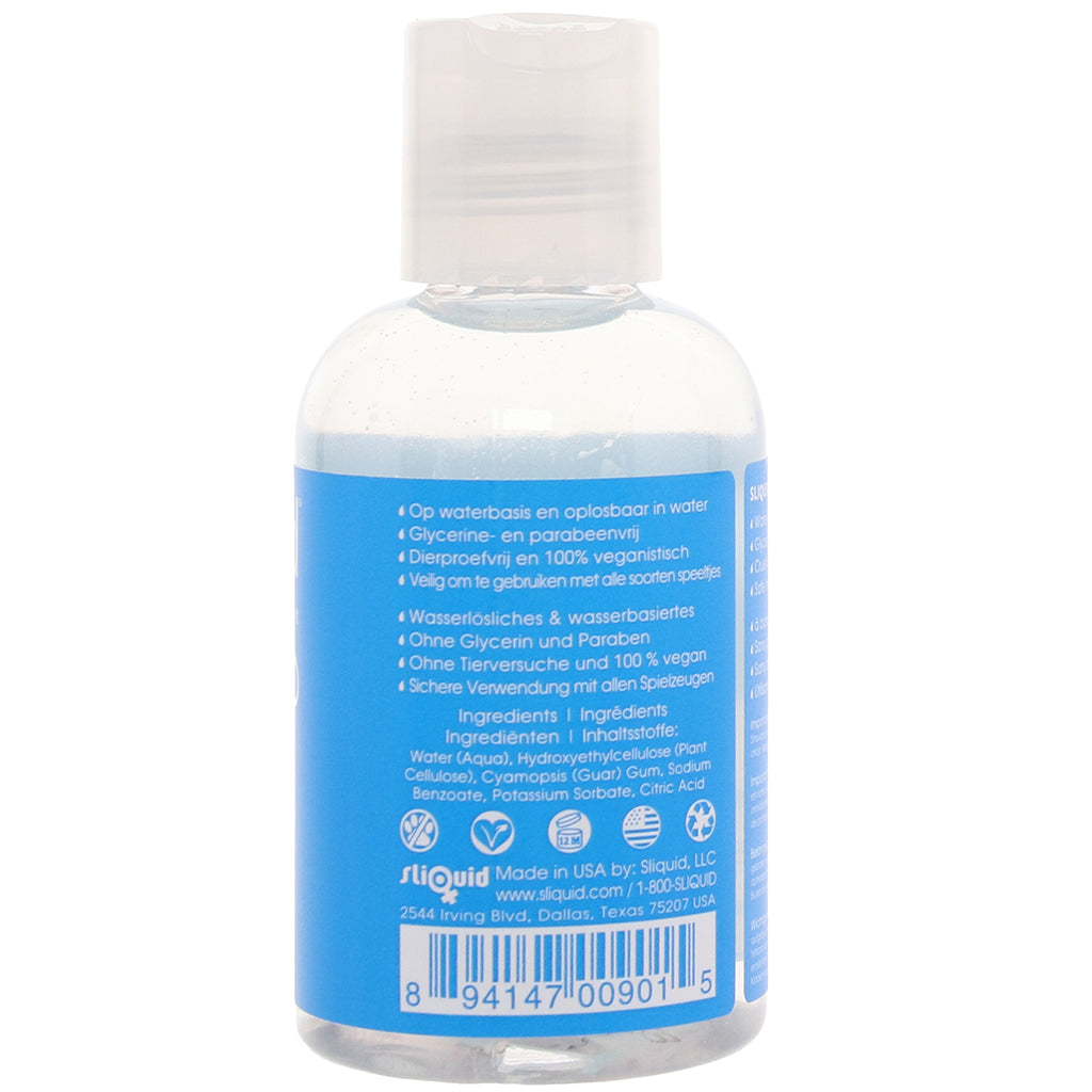 H2O Glycerine Free Natural Lube in 4.2oz/125ml Lubes and Lotions > Water Based Sex Lubes