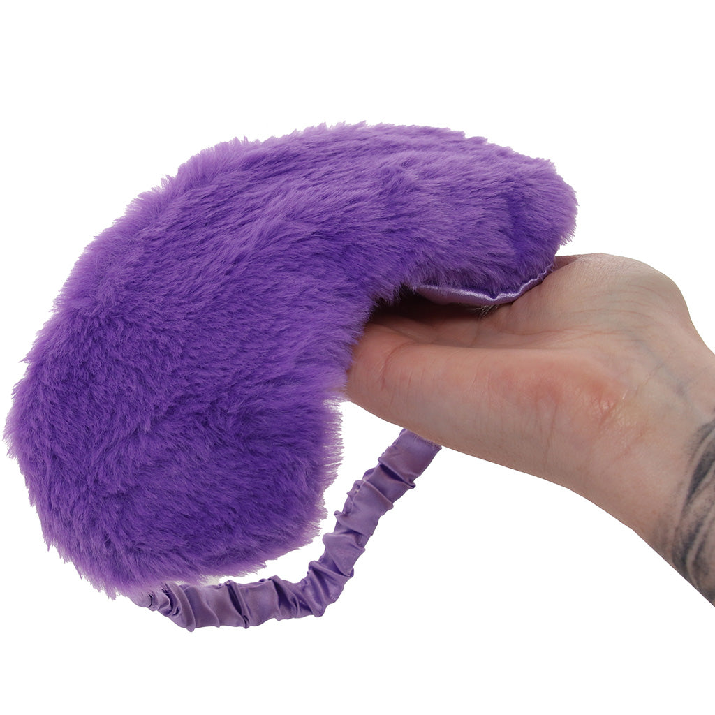 Ouch! Fluffy Blindfold in Purple Bondage and Fetish > Pleasure Masks and Dress Up Play