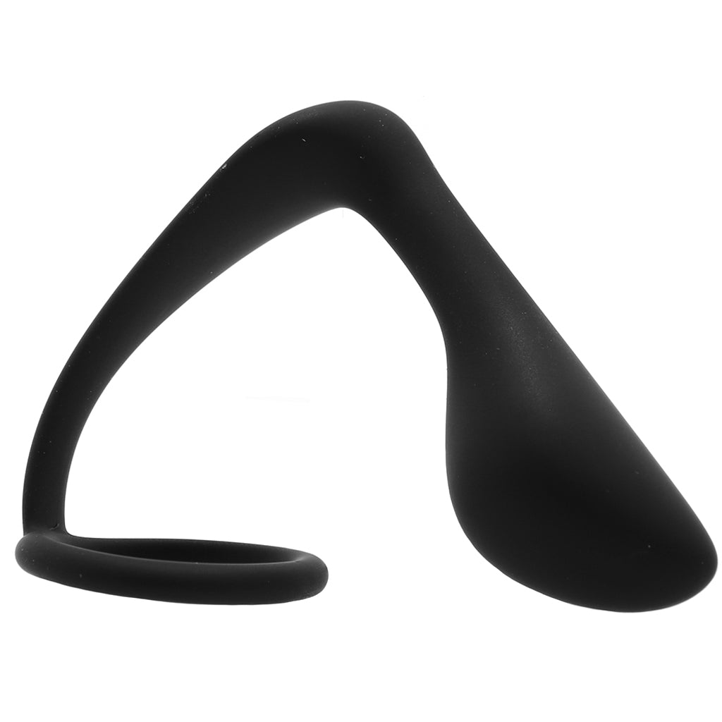 Cock Ring with P-Spot Plug Anal Sex Toys > Prostate Massagers