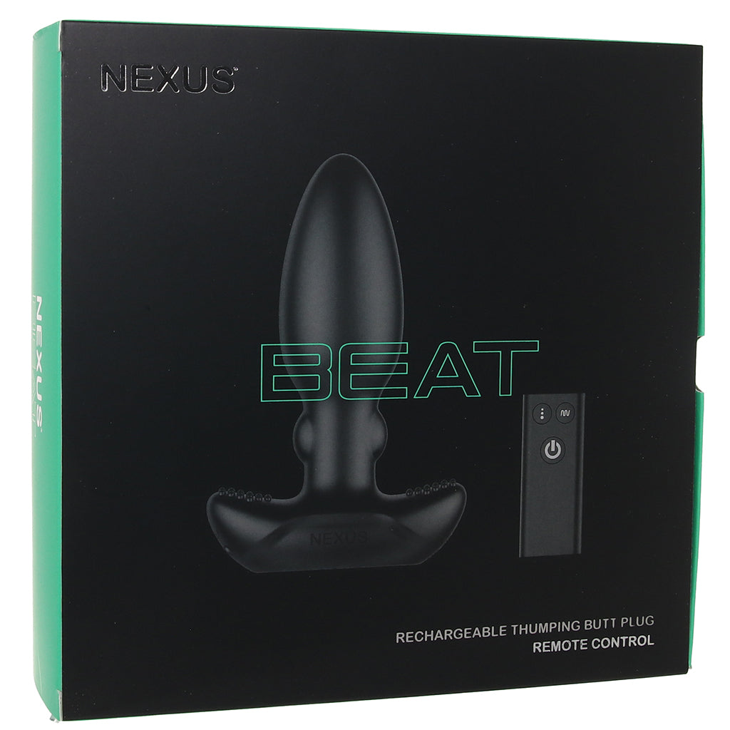 Nexus Beat Thumping Butt Plug Anal Sex Toys > Butt Plugs