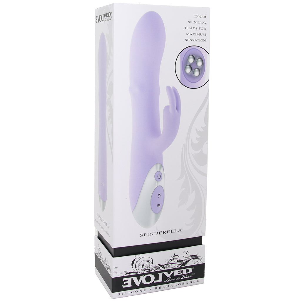 Spinderella Beaded Rabbit Vibe Vibrators > Rabbit Vibrators