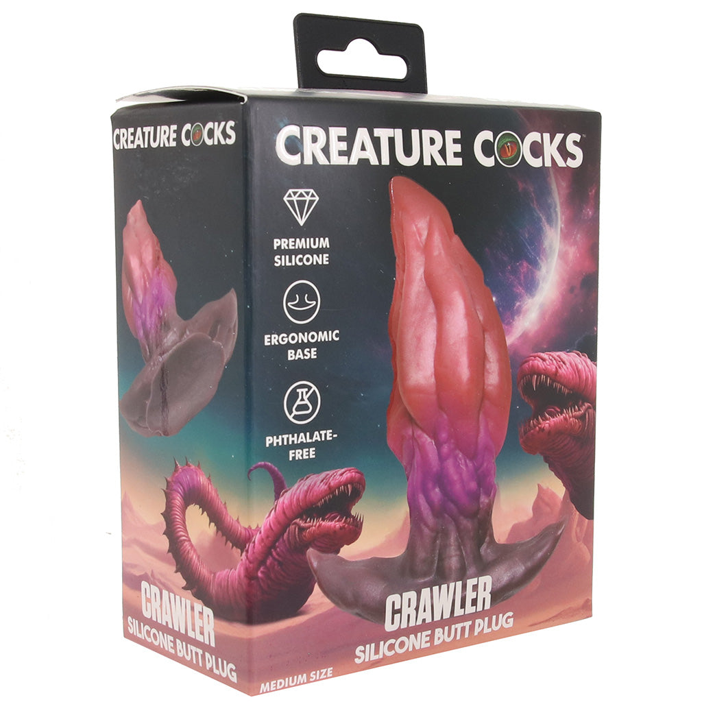 Creature Cocks Crawler Silicone Butt Plug in Medium Anal Sex Toys > Butt Plugs