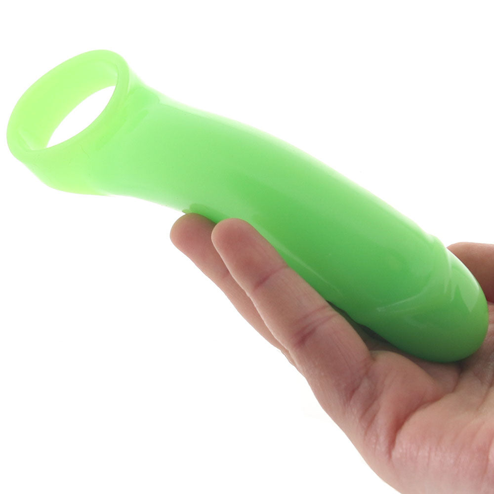Ouch! Glow In The Dark Thin Smooth Penis Sleeve Male Enhancement > Extenders and Sleeves