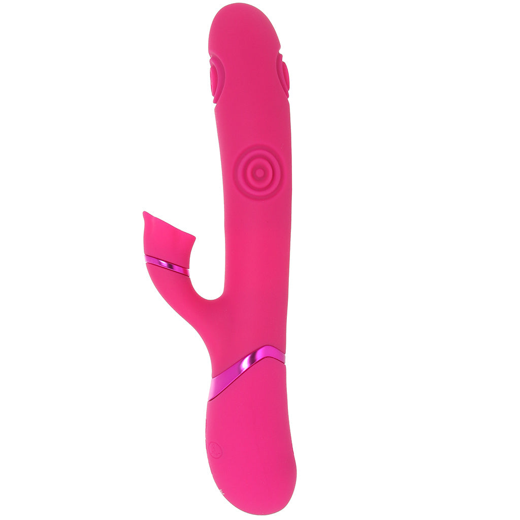 Dolce Vive Fiore Air Wave Tapping Rabbit Vibe Vibrators > Rabbit Vibrators