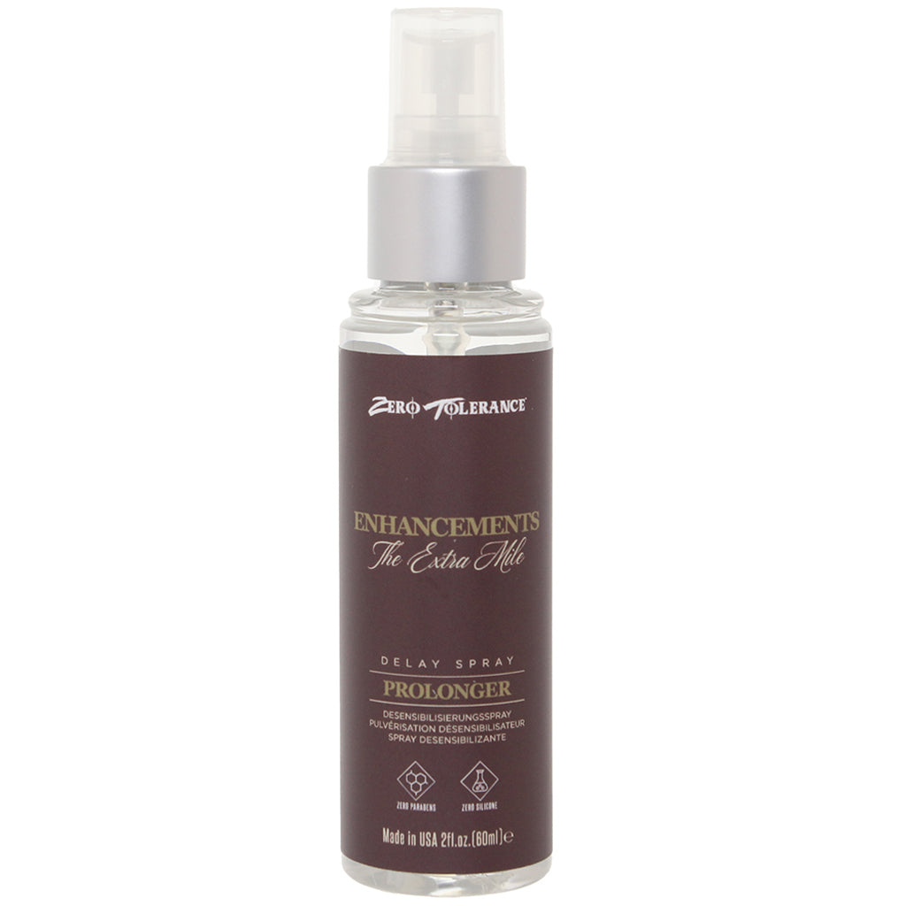 Zero Tolerance The Extra Mile Delay Spray in 2 fl.oz/60ml Lubes and Lotions > Sexual Stimulants