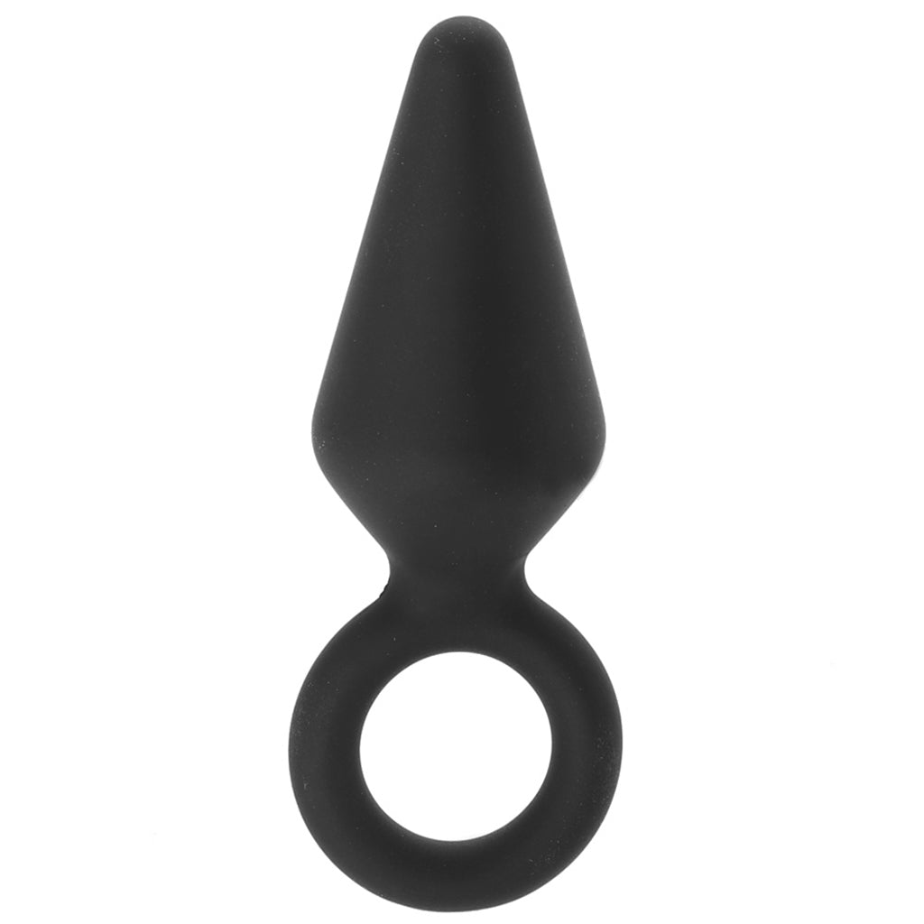 Anal Adventures Platinum Loop Plug in Small Anal Sex Toys > Butt Plugs