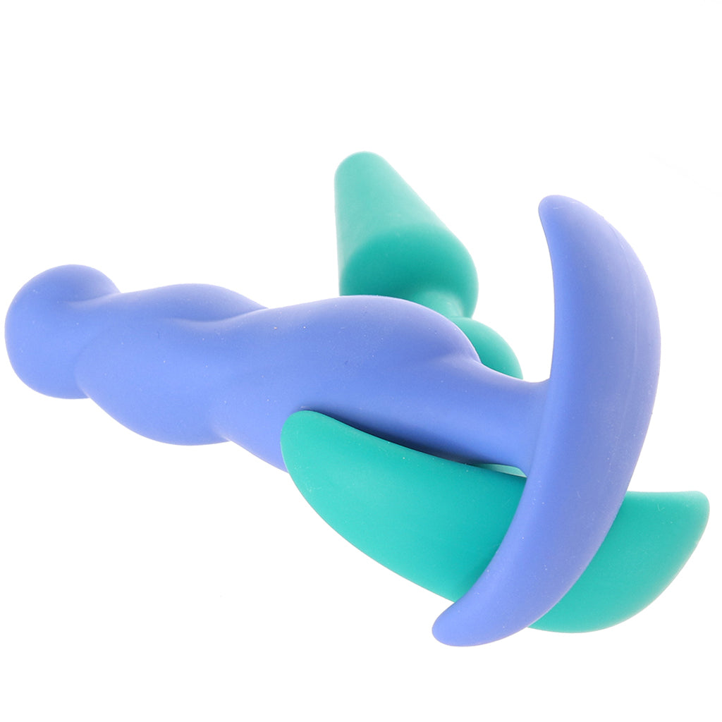 Anal Lovers Beginner Silicone Plug Kit Anal Sex Toys > Butt Plugs