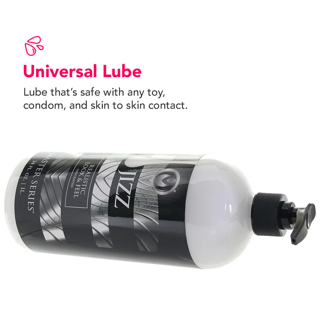 Master Series Jizz Unscented Lubricant in 34oz/1L Lubes and Lotions > Water Based Sex Lubes