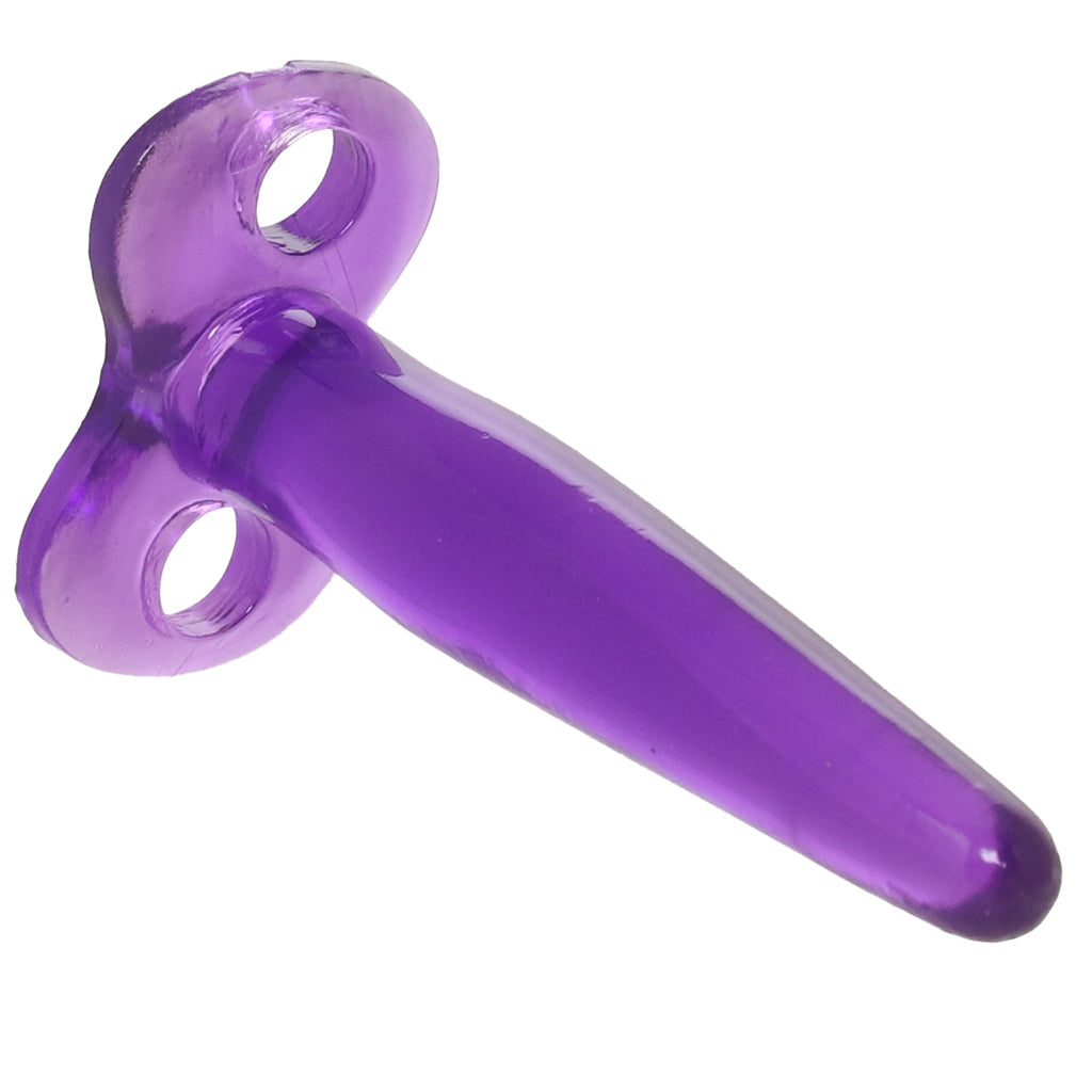 Silicone Tee Probe in Purple Anal Sex Toys > Butt Plugs