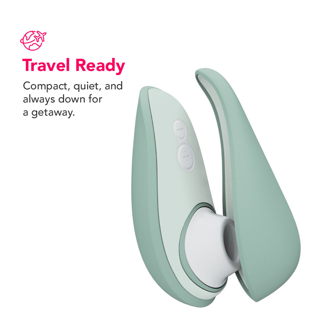 Womanizer Liberty 2 Clitoral Stimulator in Sage Vibrators > Clitoral Stimulators