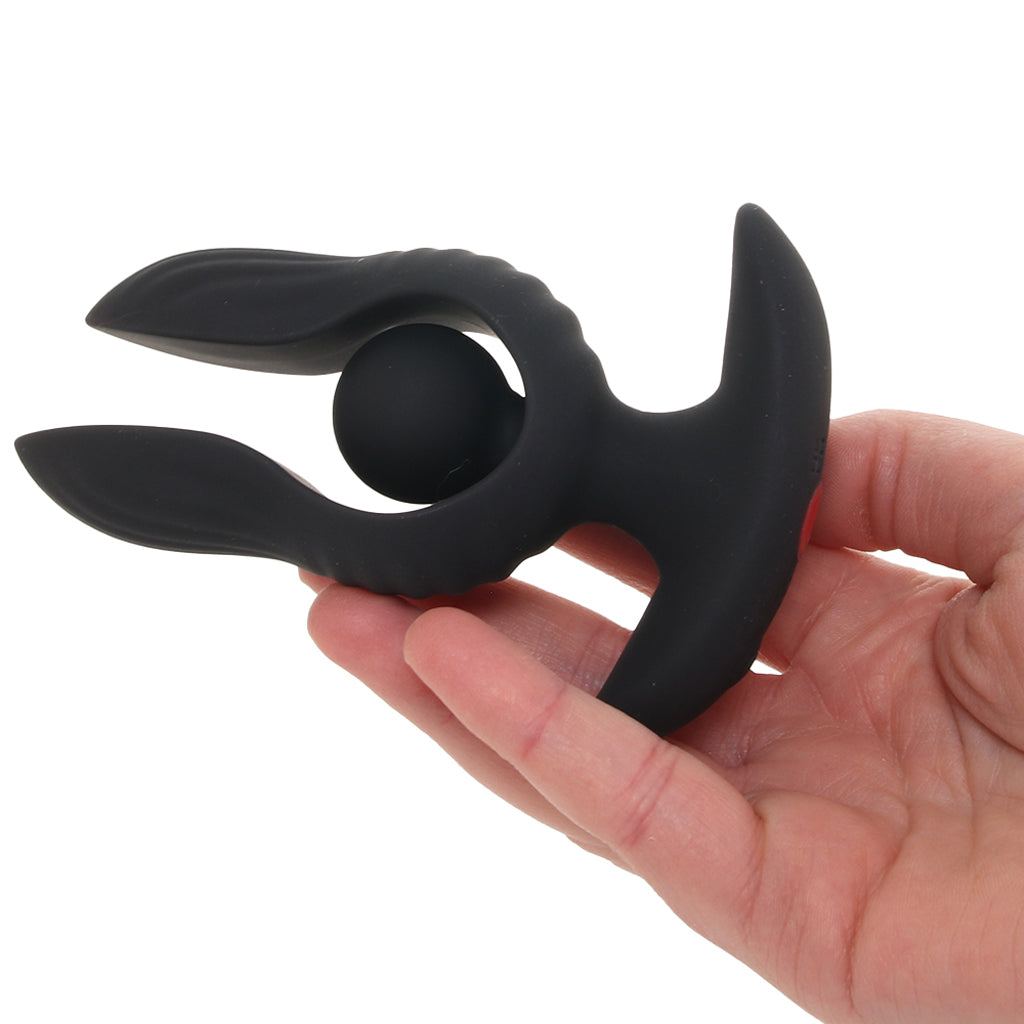 Master Series Dark Pearl Inflatable Vibrating Plug Anal Sex Toys > Butt Plugs