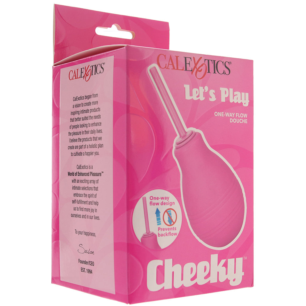 Cheeky One-Way Flow Douche in Pink Anal Sex Toys > Douche and Enema