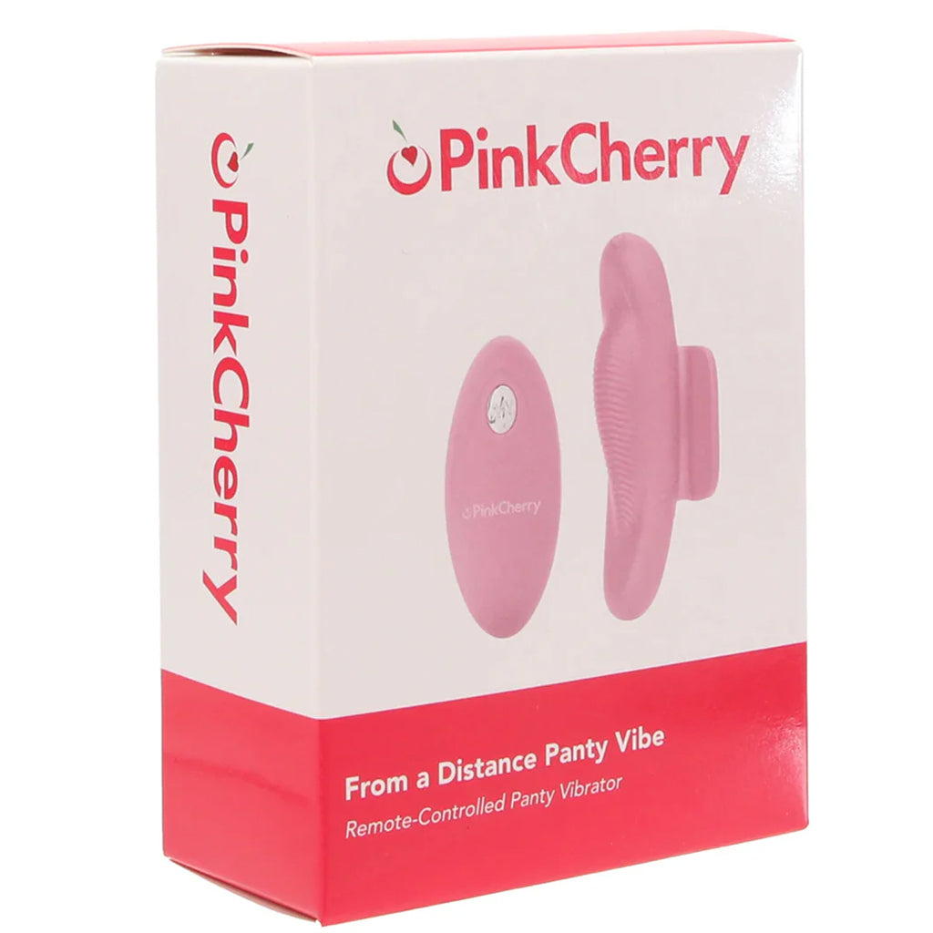 PinkCherry From a Distance Remote Panty Vibe Vibrators > Wearable & Panty Vibrators