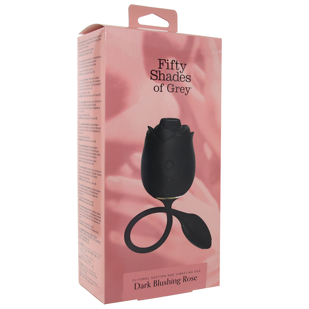 Dark Blushing Rose with Vibrating Egg Vibrators > Clitoral Stimulators