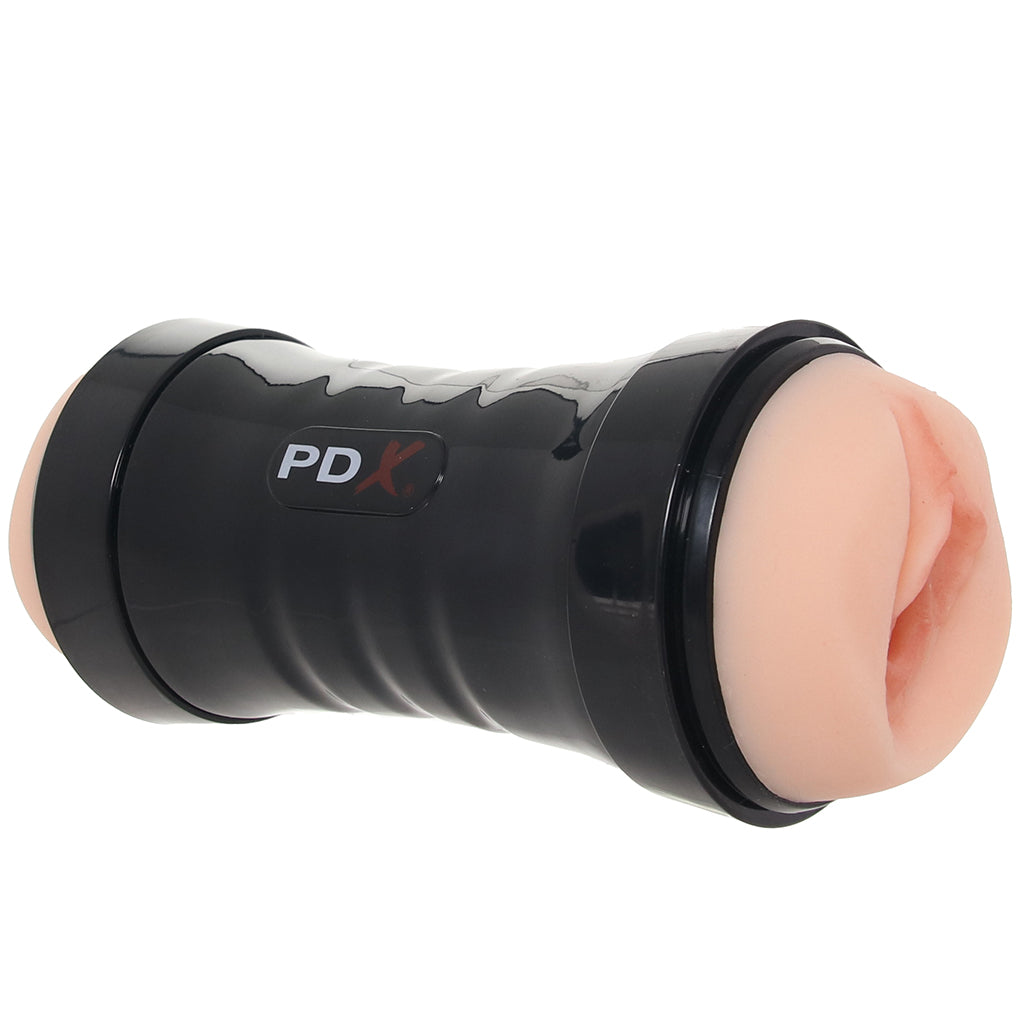PDX Wet Pussies Super Flip-A-Pussy Over Stroker in Light Male Masturbators > Pocket Strokers