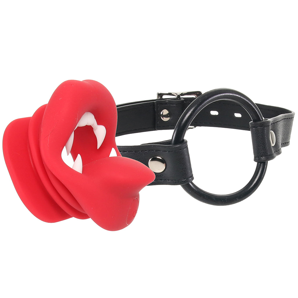 Master Series Vampire Vibrating Mouth Gag Bondage and Fetish > Ball Gags & Mouth Restraints