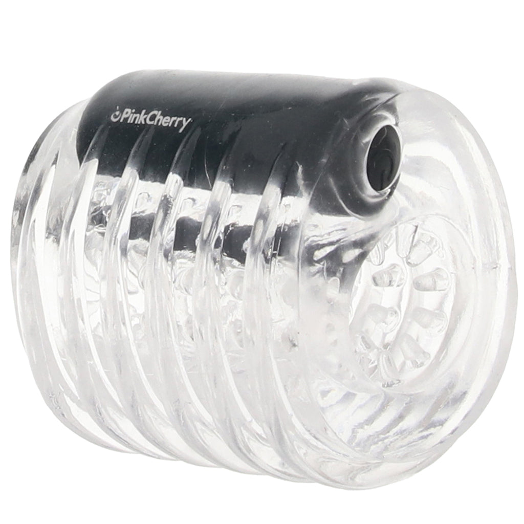 PinkCherry Sensation Vibrating Blowjob Stroker Male Masturbators > Discreet Masturbators