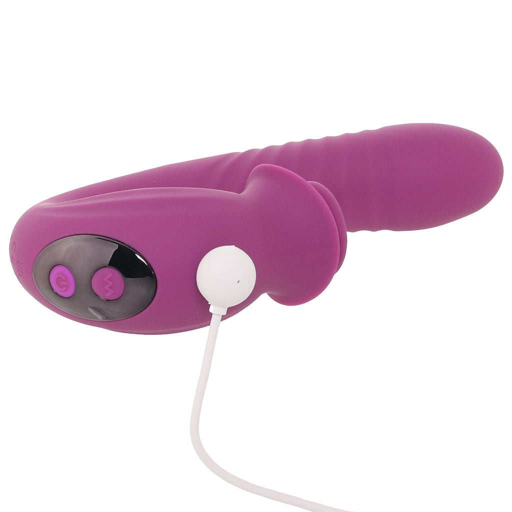 Deep Ecstasy G-Spot Thrusting Vibe Vibrators > Rabbit Vibrators