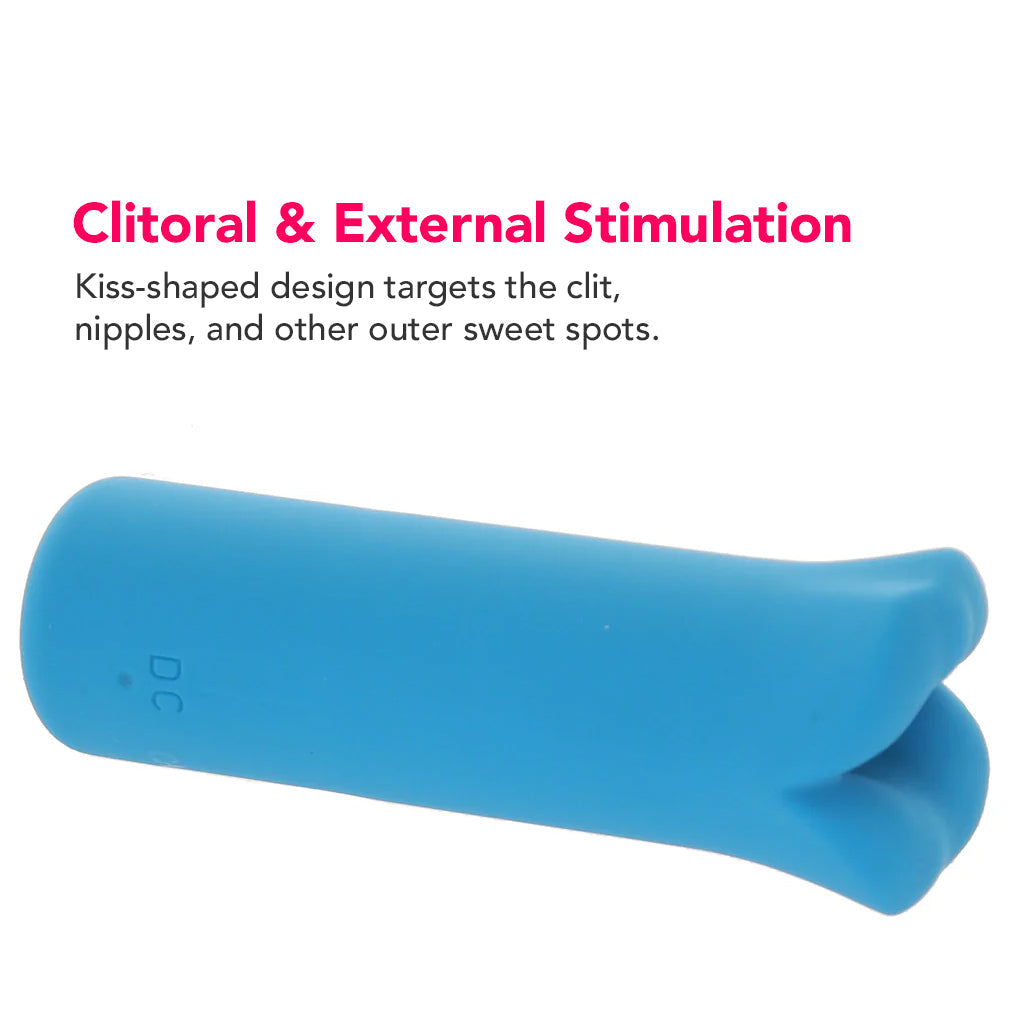 Kyst Lips Mini Vibe in Blue Vibrators > Clitoral Stimulators