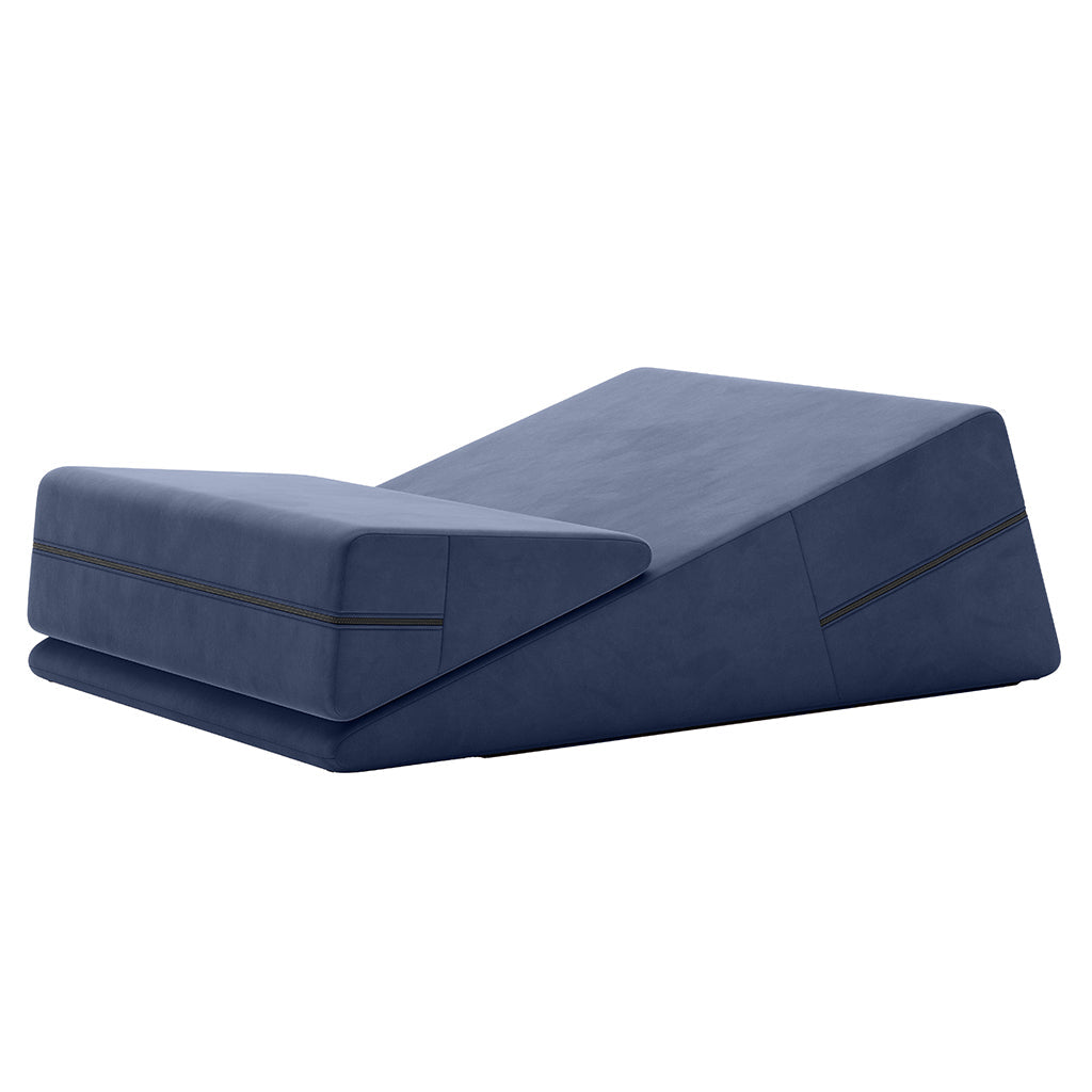 Wedge Ramp Combo in Velvet Blue Sex Furniture > Sex Machine