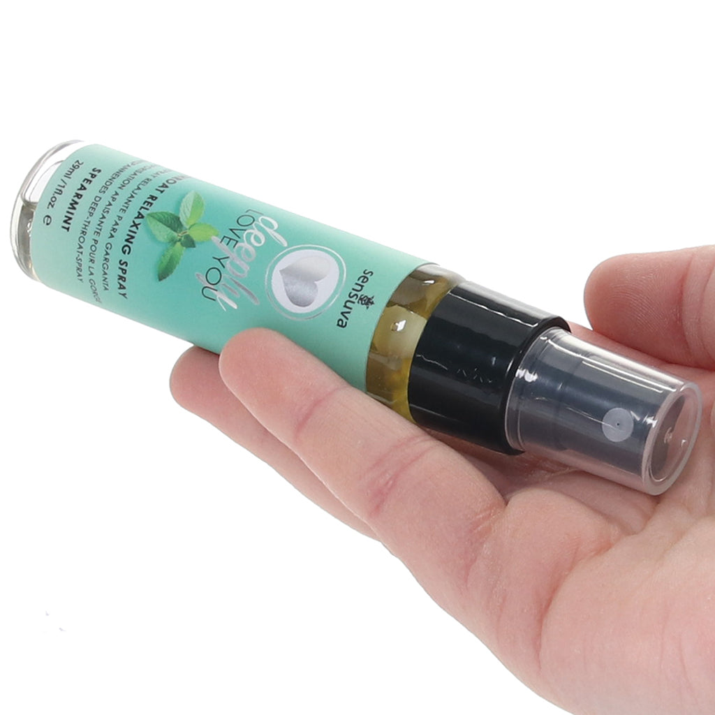 Deeply Love You Throat Relaxing Spray 1oz in Spearmint Lubes and Lotions > Sexual Stimulants